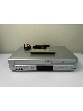 Panasonic PV-D4734S DVD/VCR Combo Player with OEM Remote and Cables